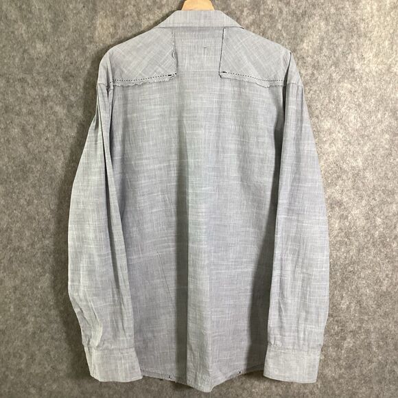 7 Diamond Men’s Shirt Size XXL Snap Buttons Western Style Square Dance Cotton - Picture 2 of 16